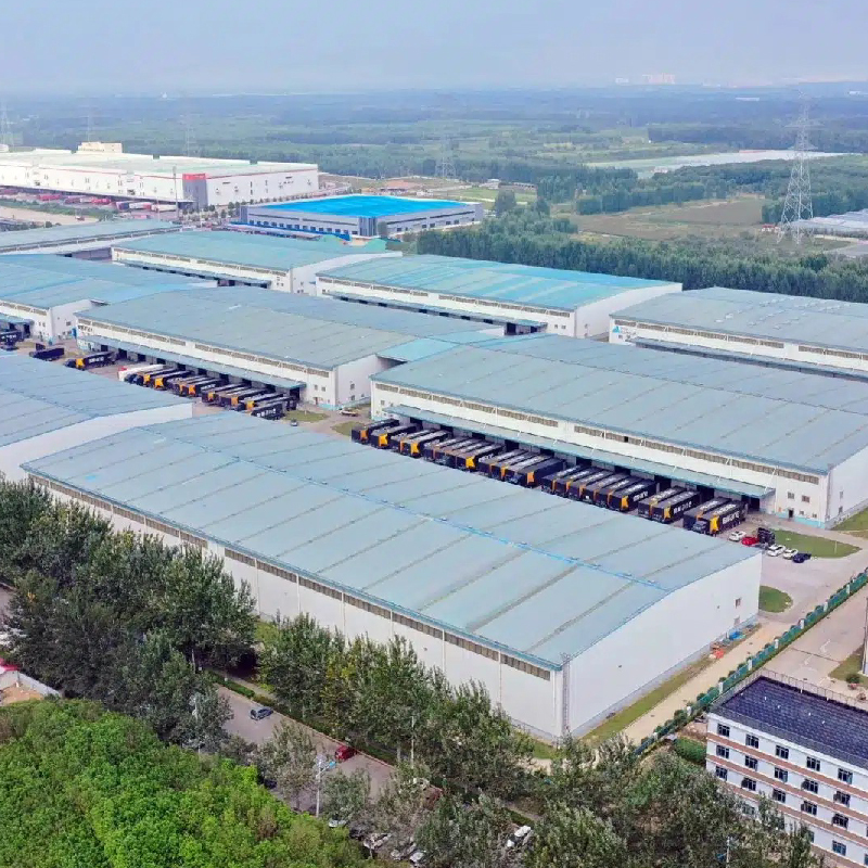 Prefab Steel Structure Warehouse / Industrial Storage Building