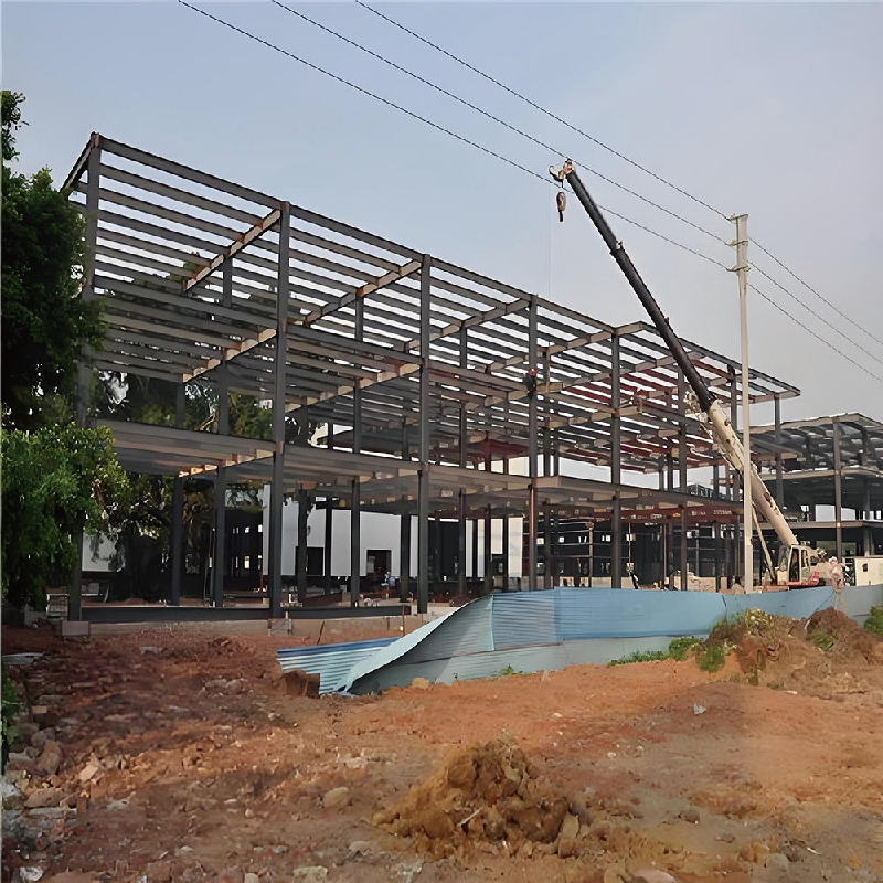 Galvanized steel structure modern pig farm / Automated pig house / Prefabricated pig pen / Cattle shed