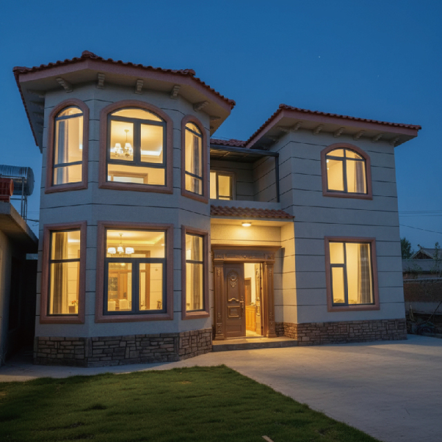 Double-layer Luxury Modern Light Steel Villa Earthquake Resistant One-stop Fine Decoration