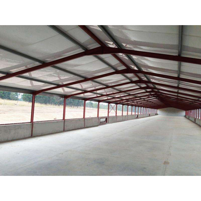 Prefabricated Galvanized Steel Frame Chicken Farms House