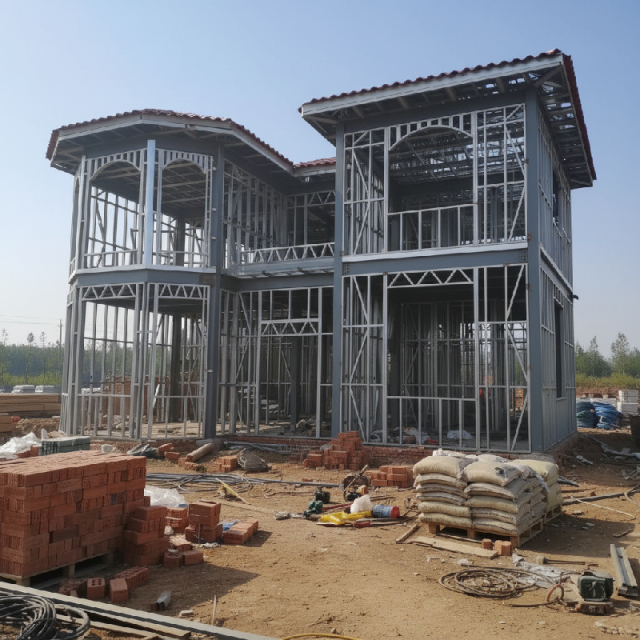 Modern Galvanized Light Steel Villa