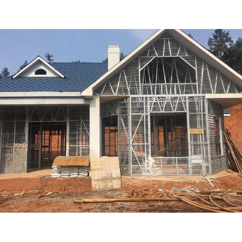 Customized Prefabricated Building Light Steel Structure Villa Prefab Construction Light Steel Structure Villa