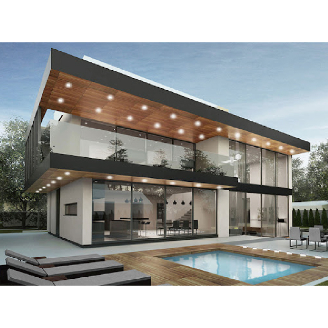Luxury Steel Structure Villa and House Design
