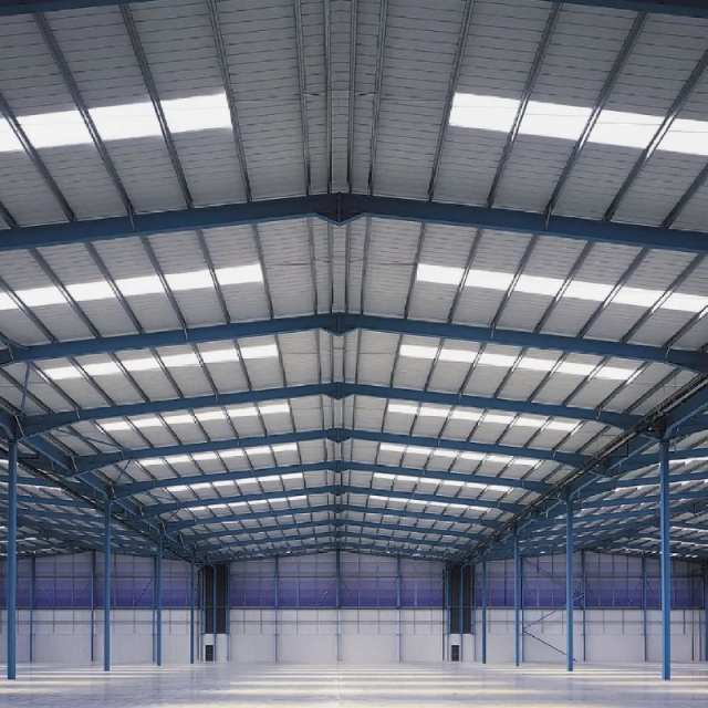 Prefabricated Steel Factory Workshop Steel Structure Building for Warehouse