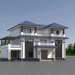 Modern Galvanized Light Steel Villa