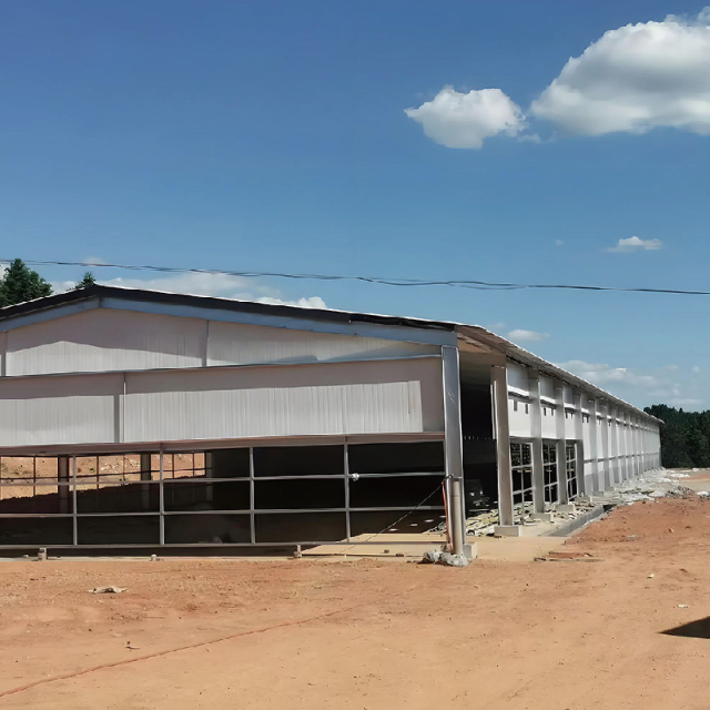 High-quality pre-designed pig farm building / Steel Structure Poultry House