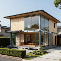 Customized Prefabricated Building Light Steel Structure Villa Prefab Construction Light Steel Structure Villa