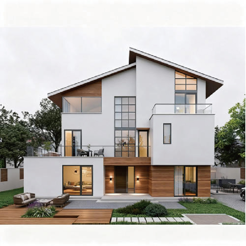 3D Designed Modern Outdoor Villa Prefabricated Container Sandwich Panel Breathable Light Steel Frame Modular Luxury Hotel Houses