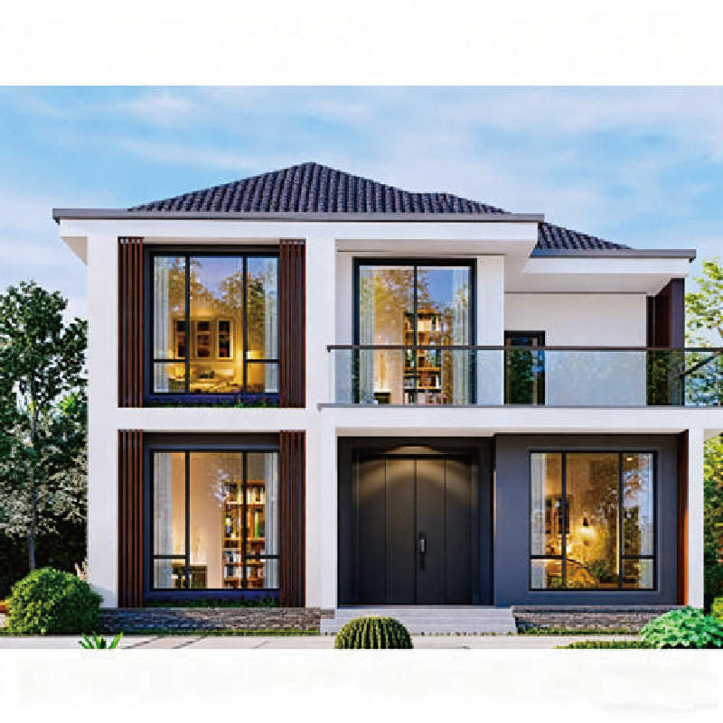 Light Steel Villa, Energy-saving, Environmentally Friendly Durable Prefabricated and Assembled Residential Building