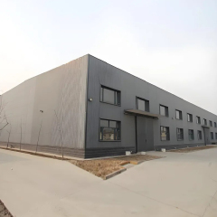 Large Capacity Prefab Steel Structure Logistics Warehouse