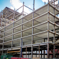 Prefabricated Manufacturer Multi-story Steel Structure Multi Story Office Building