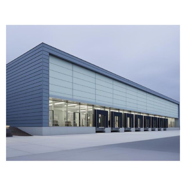 Large-span Lightweight Steel Frame Prefabricated Warehouse