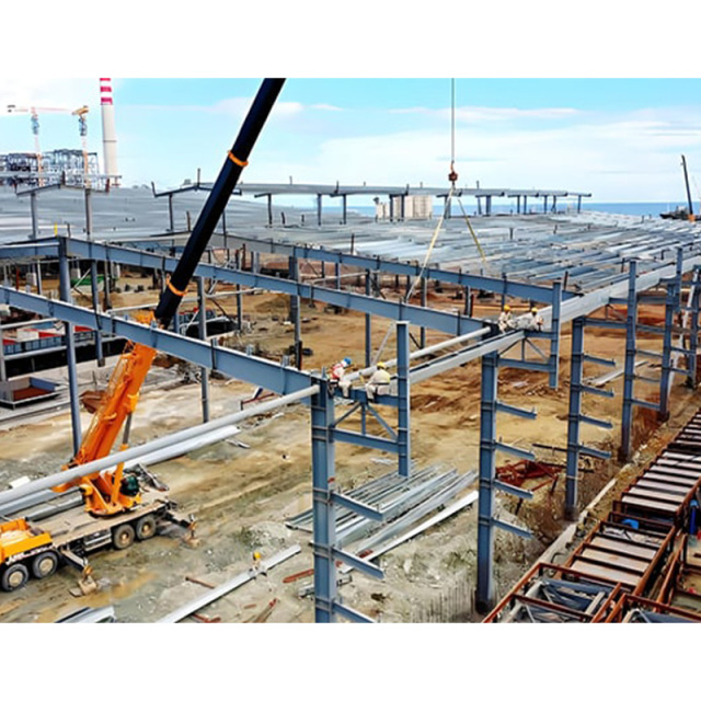Large Span Steel Structure Building Workshop Factory Warehouse