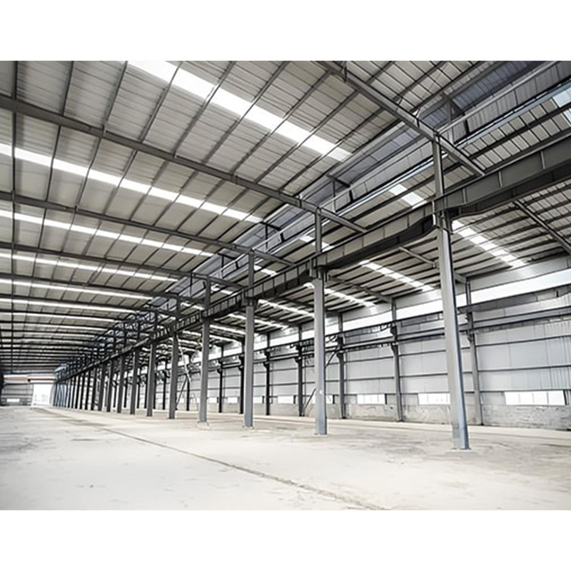 Industrial Steel Frame Factory Workshop
