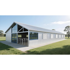 Cattle shed farm building / Cattle shed