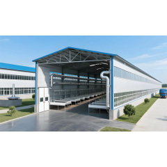 Cattle shed farm building / Cattle shed