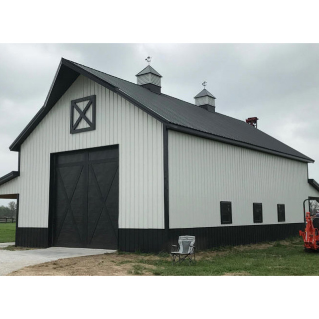 New type of lightweight steel villa - portable prefabricated - modern luxurious design - prefabricated house steel structure