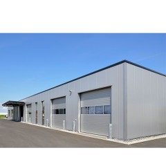 Industrial Steel Frame Factory Workshop