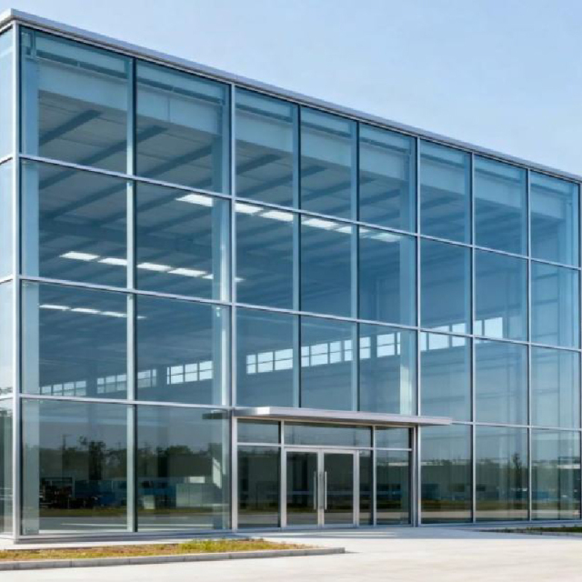 Large-span Lightweight Steel Frame Prefabricated Warehouse