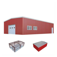 Large Capacity Prefab Steel Structure Logistics Warehouse