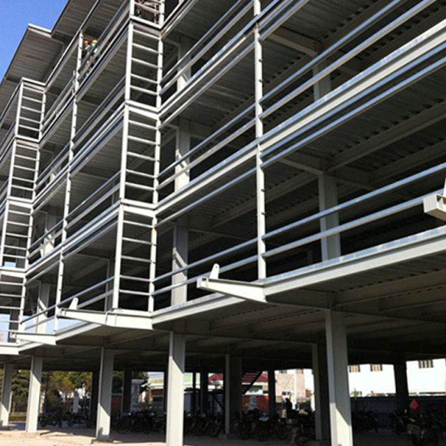 Multi-Story Steel Structure Office Building Mall Hotel Commercial Complex Structural Steel Frame Construction