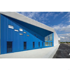 Large Capacity Prefab Steel Structure Logistics Warehouse