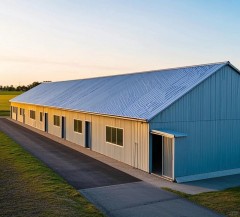 Customized prefabricated metal poultry house steel structure chicken coop