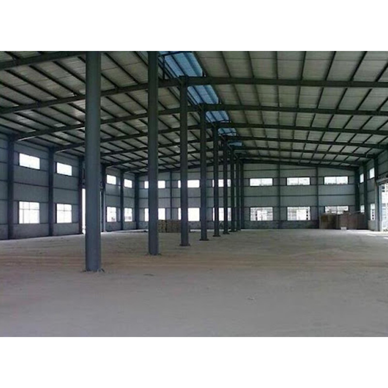 Metal Frame Structure Prefabricated Warehouse Workshop Hangar Steel Structure Building