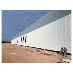 Metal Frame Structure Prefabricated Warehouse Workshop Hangar Steel Structure Building