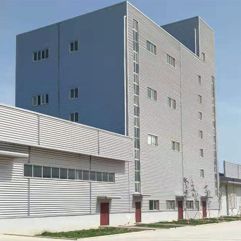 Structural Metal Building Materials Two Story Multi-story Steel Structure Warehouse Building Prefabricated