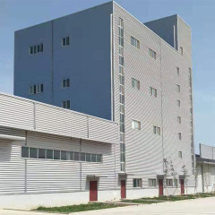Structural Metal Building Materials Two Story Multi-story Steel Structure Warehouse Building Prefabricated