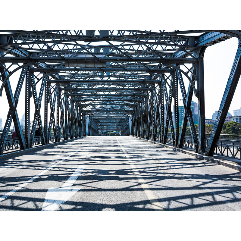 Modern Design Long- Span Structural Steel Bridge