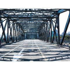 Modern Design Long- Span Structural Steel Bridge
