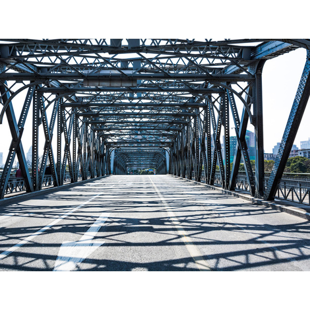 Modern Design Long- Span Structural Steel Bridge