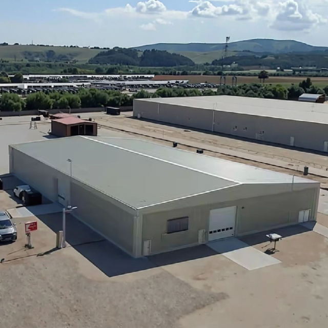 Prefab Steel Structure Warehouse / Industrial Storage Building