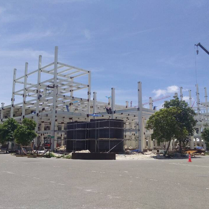Multi-Story Prefabricated Steel Structure Office Building