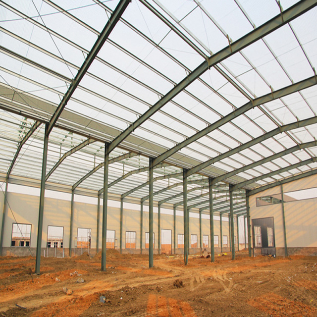 Prefabricated Steel Structure Buildings Chicken Shed Low-Priced Poultry Farm Design for Chicken Farms