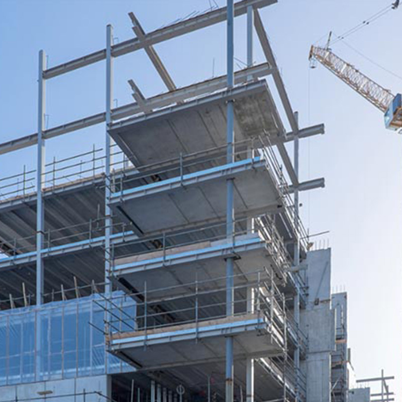 Multi-Story Steel Structure Office Building Mall Hotel Commercial Complex Structural Steel Frame Construction