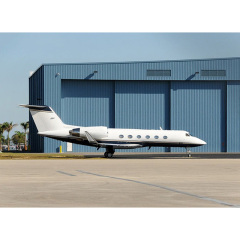 Modular prefabricated steel structure hangar / Industrial small aircraft hangar / Airport aircraft hangar