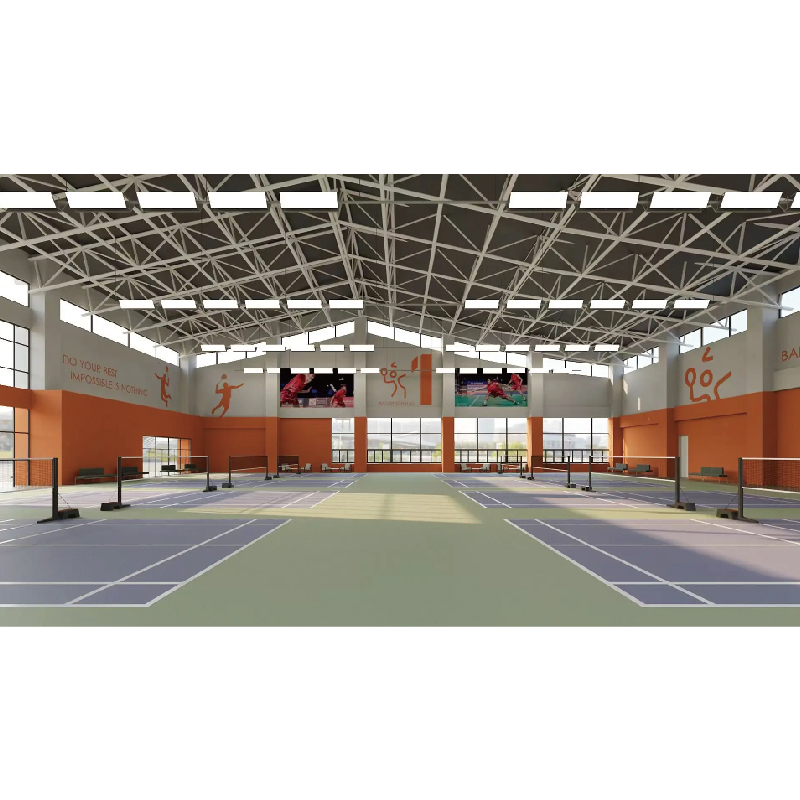 Multifunctional prefabricated buildings / Lightweight steel structure / Indoor football field / Gymnasium and basketball court
