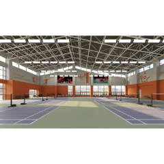 Multifunctional prefabricated buildings / Lightweight steel structure / Indoor football field / Gymnasium and basketball court