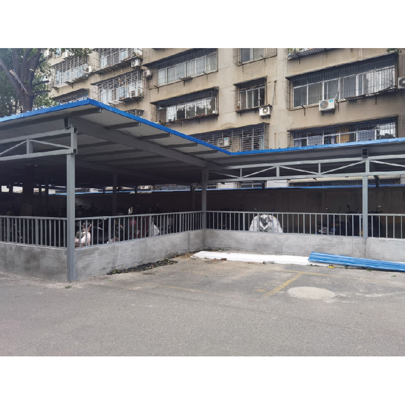 Prefabricated Small Steel Structure Carport Garages Steel Structure Warehouse Prefab House