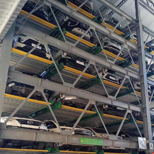 Metal Frame Parking Building Steel Structure Car Parking Multi-Story Parking Lot