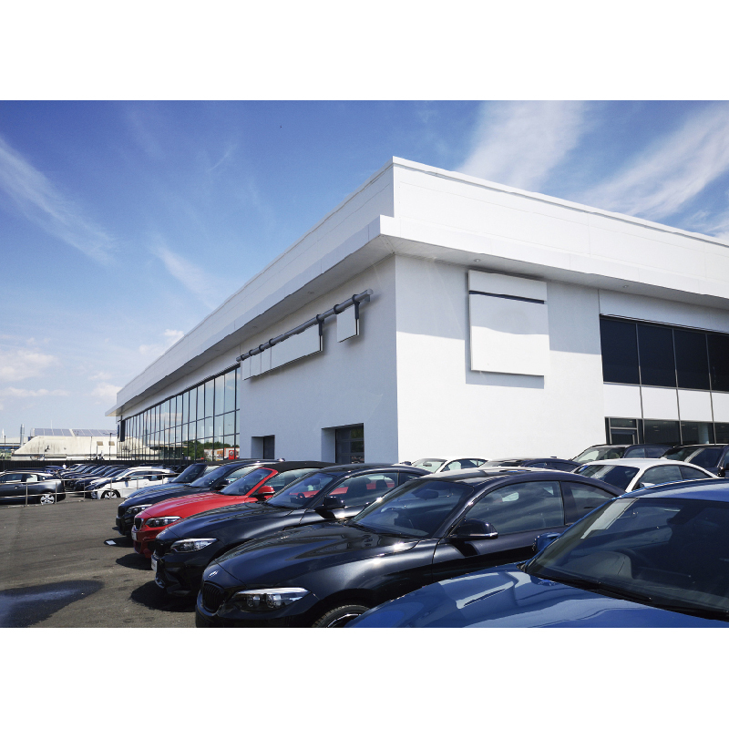 Prefabricated Steel Structure Metal Warehouse Storage Prefab Exhibition Hall Building High Quality 4s Car Showroom