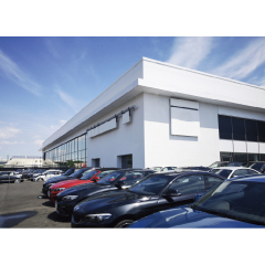 Prefabricated Steel Structure Metal Warehouse Storage Prefab Exhibition Hall Building High Quality 4s Car Showroom