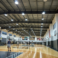 Durable Prefab Steel Structure Building for Tennis Gym Football Stadium Basketball Court Sports Shed with High Roof Trusses