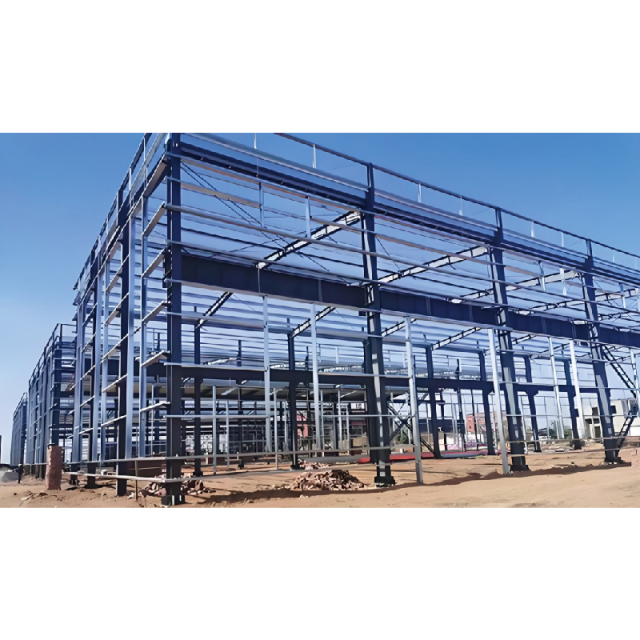 Prefabricated Industrial Steel Structure Hotel Building With Gable Frame