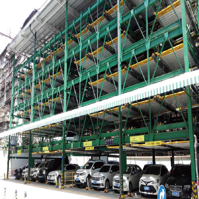 Metal Frame Parking Building Steel Structure Car Parking Multi-Story Parking Lot