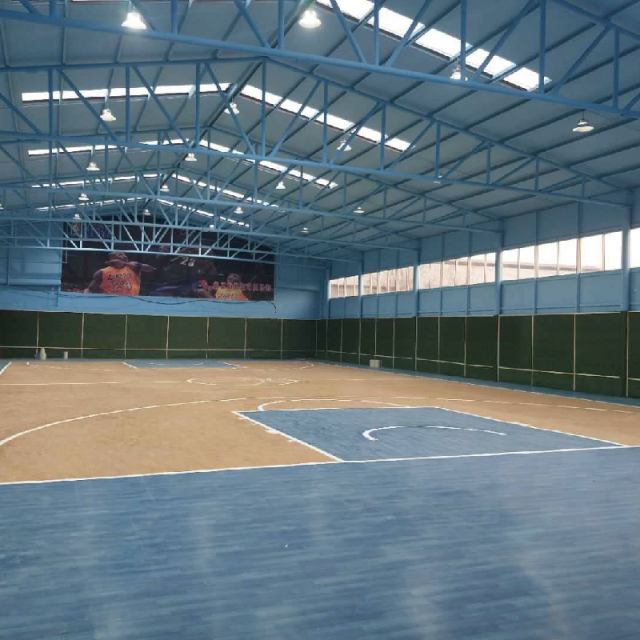 Large Space Structure Sports Hall Steel Stadium Building Prefabricated Gymnasiums Indoor Basketball Court Modern Industrial