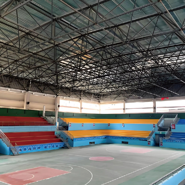 Prefabricated School Metal Building Sports Stadium Steel Structure Sport Building